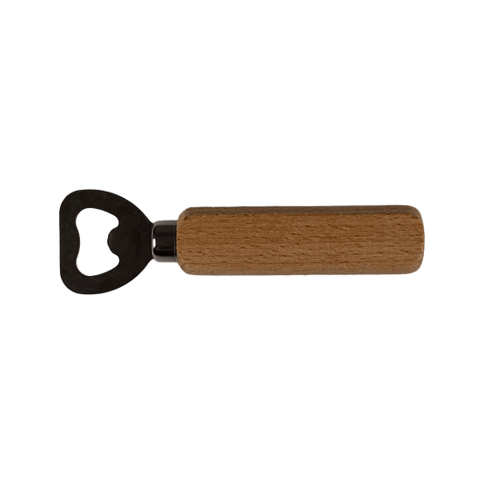 Flaschenöffner aus Buchenholz