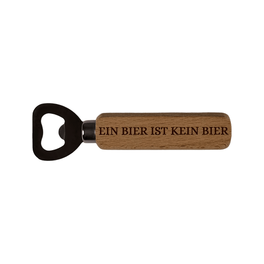 Flaschenöffner mit Wunschtext graviert