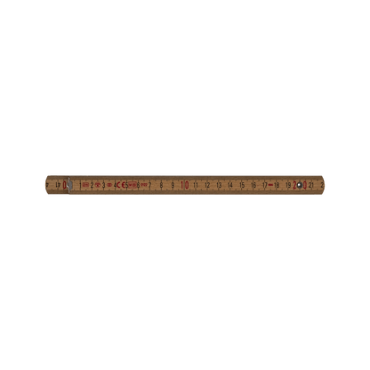 Zollstock mit Wunschtext graviert